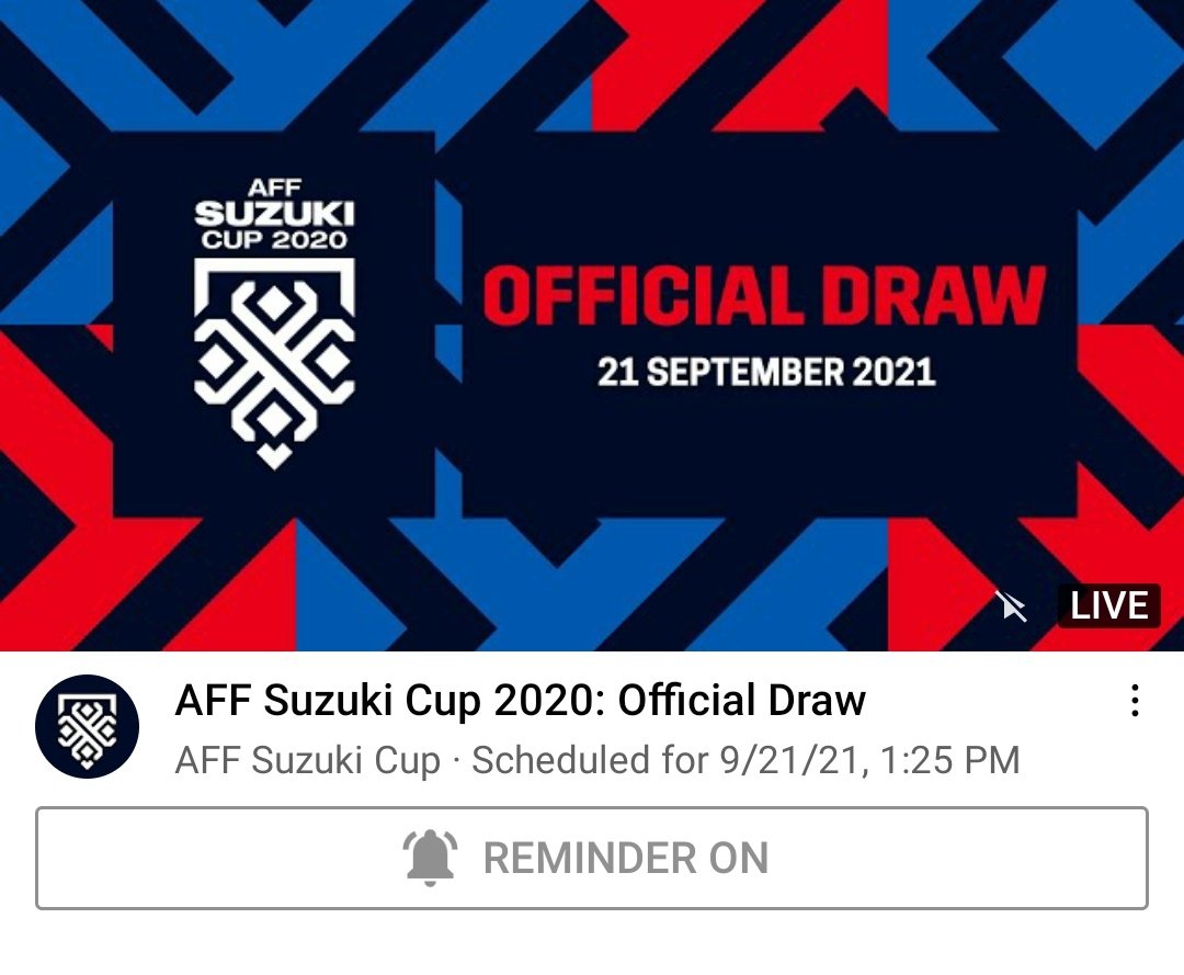Aff suzuki cup 2021 live
