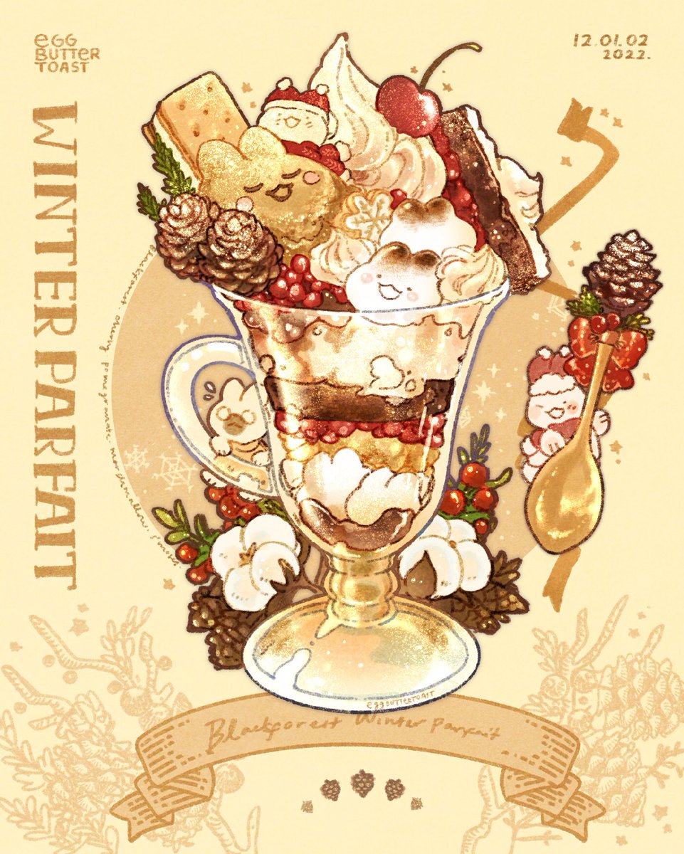 Autumn and winter are approaching fast! Let’s celebrate with these luxurious parfait 🍨✨ Would you prefer to get the maple autumn parfait 🍁🌰, or the blackforest winter parfait ❄️🍒? Or perhaps, both? 🤔 the choice is yours!