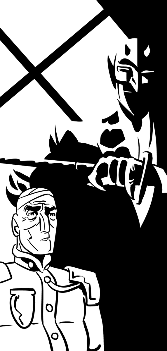 My art is particularly good this week as well -- just generally firing on all cylinders this time around, showboating really
