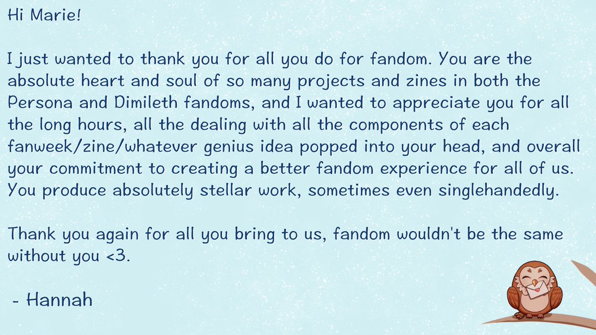 Love Notes for Mods tweet media