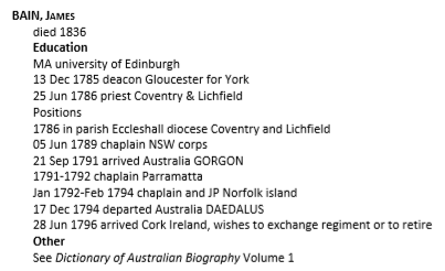 AustAnglican's tweet photo. 21 September 1791: Rev. James Bain arrives in the Colony of New South Wales, to be Chaplain to the NSW Corps. The second #Anglican clergyman in Australia. #230years He spent most of his time on Norfolk Island 🇳🇫 https://t.co/27Dwb5LBG8 https://t.co/EaxJZvJdiD