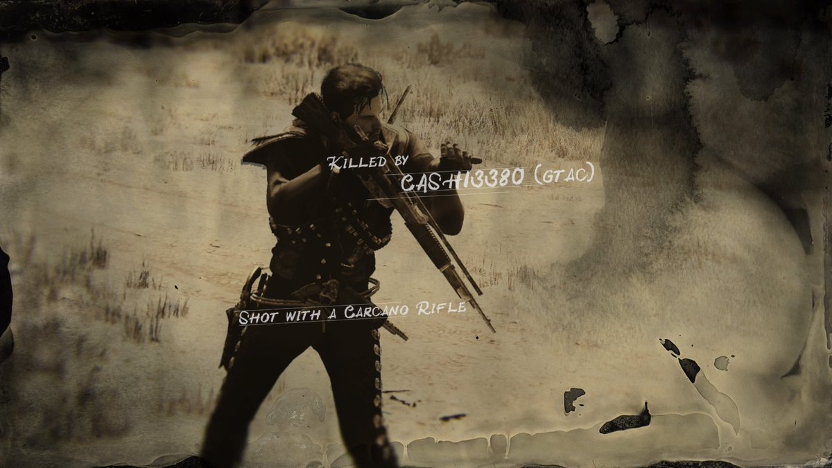 NitrokiddX's tweet image. Something seems...off with my gun #RDR2Online #RedDeadOnline #RedDeadRedemption2