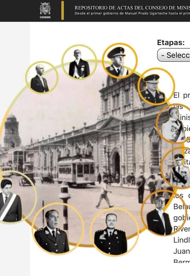 joseragas's tweet photo. Aquí pueden descargar todas las Actas del Consejo de Ministros:

. 1939-1990 (Manuel Prado a Alberto Fujimori)
https://t.co/MIU93jxyvA

. 1990-2018 (Alberto Fujimori a Martín Vizcarra)
https://t.co/yNKYplI7Pb

. 2018-2021 (Martín Vizcarra a Pedro Castillo)
https://t.co/Vx85psrTTG https://t.co/4L4NII8mYe