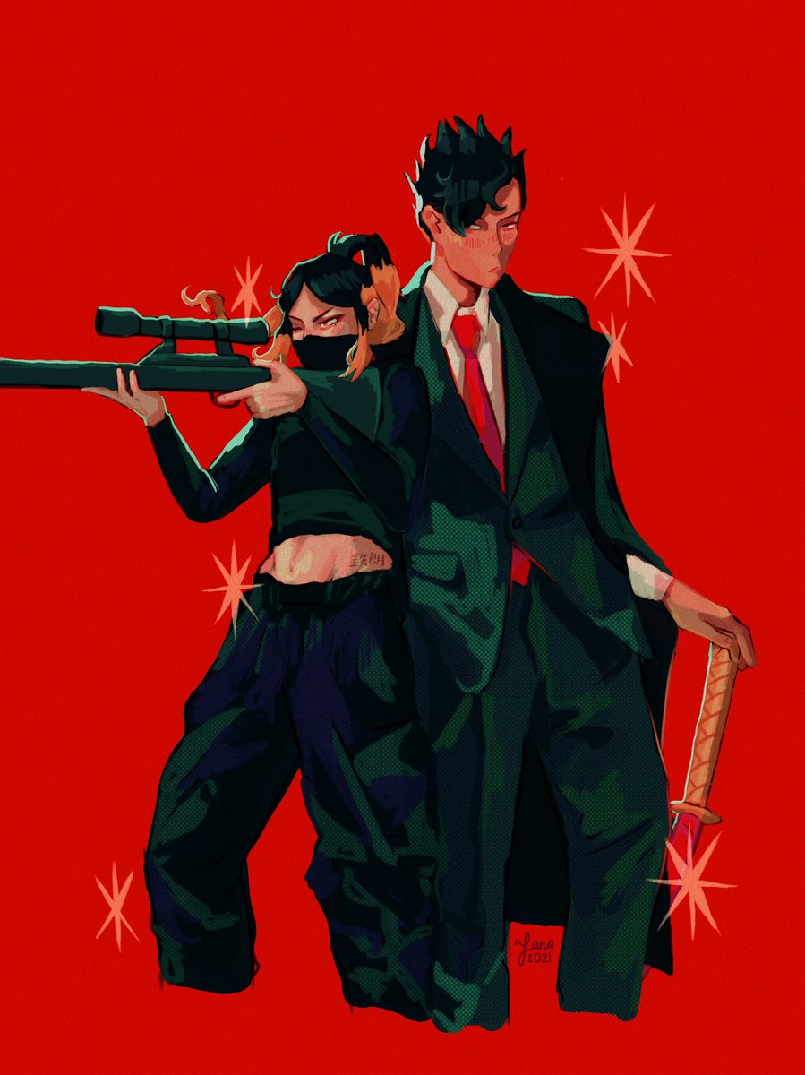 Day 6: alternate career 🖤 <a href="/kurokenweek2021/">KuroKen Week 2021 — check pinned!</a> #haikyuu