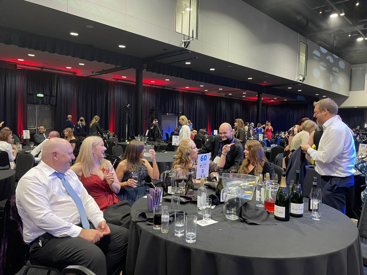 Fabulous evening at the patient safety awards #HSJpatientsafety Leeds community healthcare truly inspiring