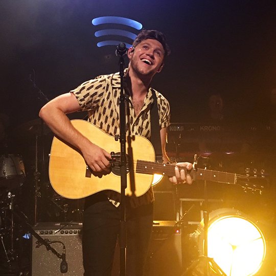 HLToursARG's tweet photo. Hace 4 años Niall daba un show para Spotify Fans First y Louis lo fué a ver 💕🥺 https://t.co/sydSAbmelR