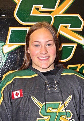 So proud of this focused young lady #lefthome #sacrifice #hardwork #hockeylife #StoneyCreekSabres
