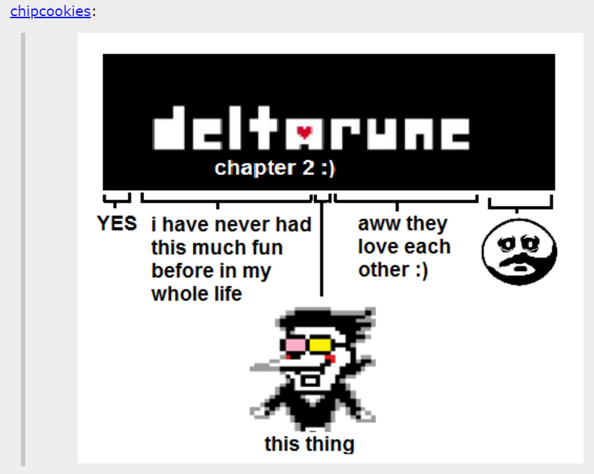 radialasymmetry's tweet photo. deltarune spoilers https://t.co/zDjmhpsouJ