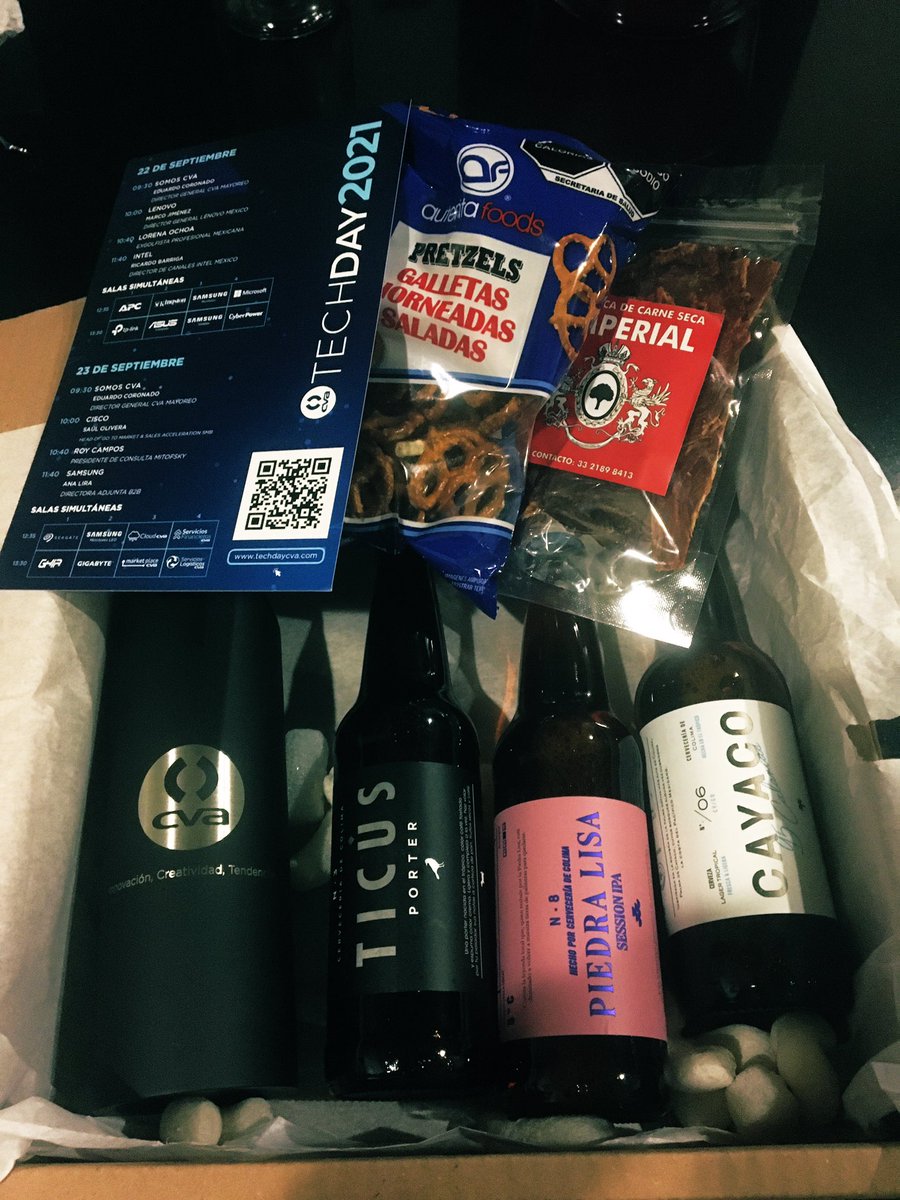 ivancastroc's tweet image. Listo para el #TechDay2021 de @GrupoCVA1 Y la cobertura del evento en @InfochannelMX 👊🏼