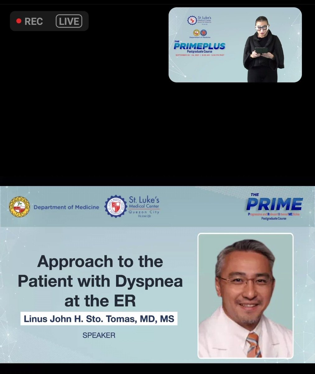 slmcprimeplus's tweet photo. Thank you Dr. @DrLinusST for a very comprehensive lecture on Approach to a patient with Dyspnea. Really learned a lot that can be used especially at the ER

#SLMCPrimePlus https://t.co/p00yQLqbVj