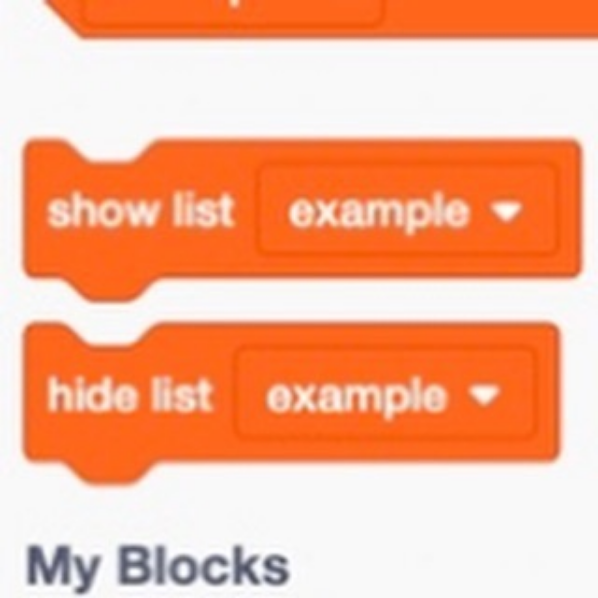canCodeUS's tweet image. Today’s blocks are the show and hide list __. These blocks allow the user to hide and show different lists they have created, as the blocks imply.
#programming #coding #scratch #volunteering #communityservice #teaching #stem #cancode #nonprofit