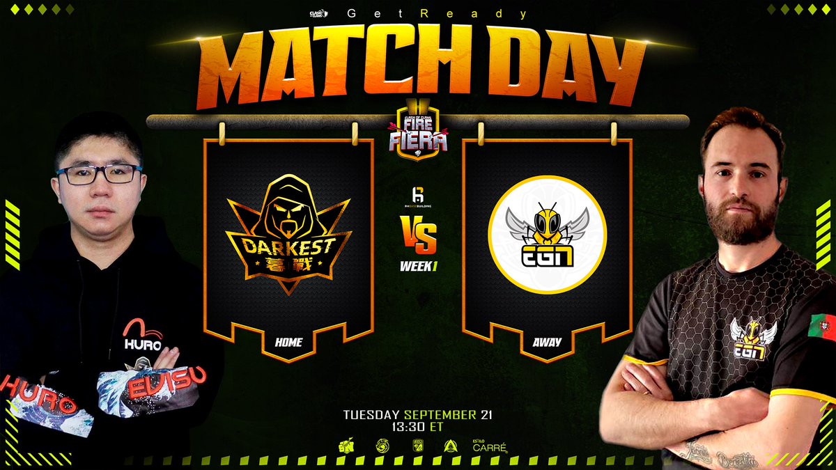 **Week 1 | Group D**
Tuesday, September 21

<a href="/DarkestMuZhan/">Darkest MuZhan</a> vs <a href="/EGNesports/">EGN Esports</a> 

⏰🇺🇸 13:30 pm
⏰🇲🇽 12:30 am
⏰🇪🇺19:30 pm
⏰🇮🇳 23:00 pm

Stream by:
🎙<a href="/kamikazi_coc/">Kámïkázï Gaming</a> 
🎙<a href="/shioNwu/">shioN🔥</a> 
🎙<a href="/Sockers_/">Sockers SU</a> 
🎙<a href="/PixelGamingcoc/">Pixel Gaming COC</a>