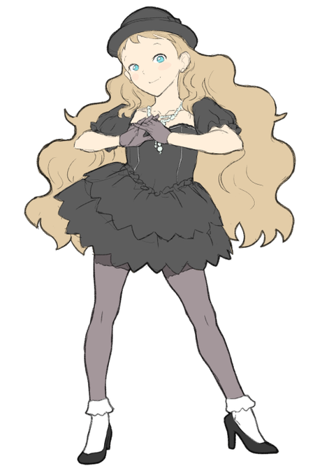 黒ドレスおーちゃん

ほぼ一発描き 