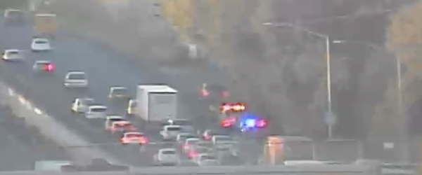 KCBSAMFMTraffic's tweet photo. #Vallejo #I80 Eastbound past #Tennessee there is a crash with one car in the middle lane and another that hit a tree on the right shoulder. Traffic is slowing from before #Hwy780. #KCBSTraffic
📷: Caltrans https://t.co/VVE2pNv90w