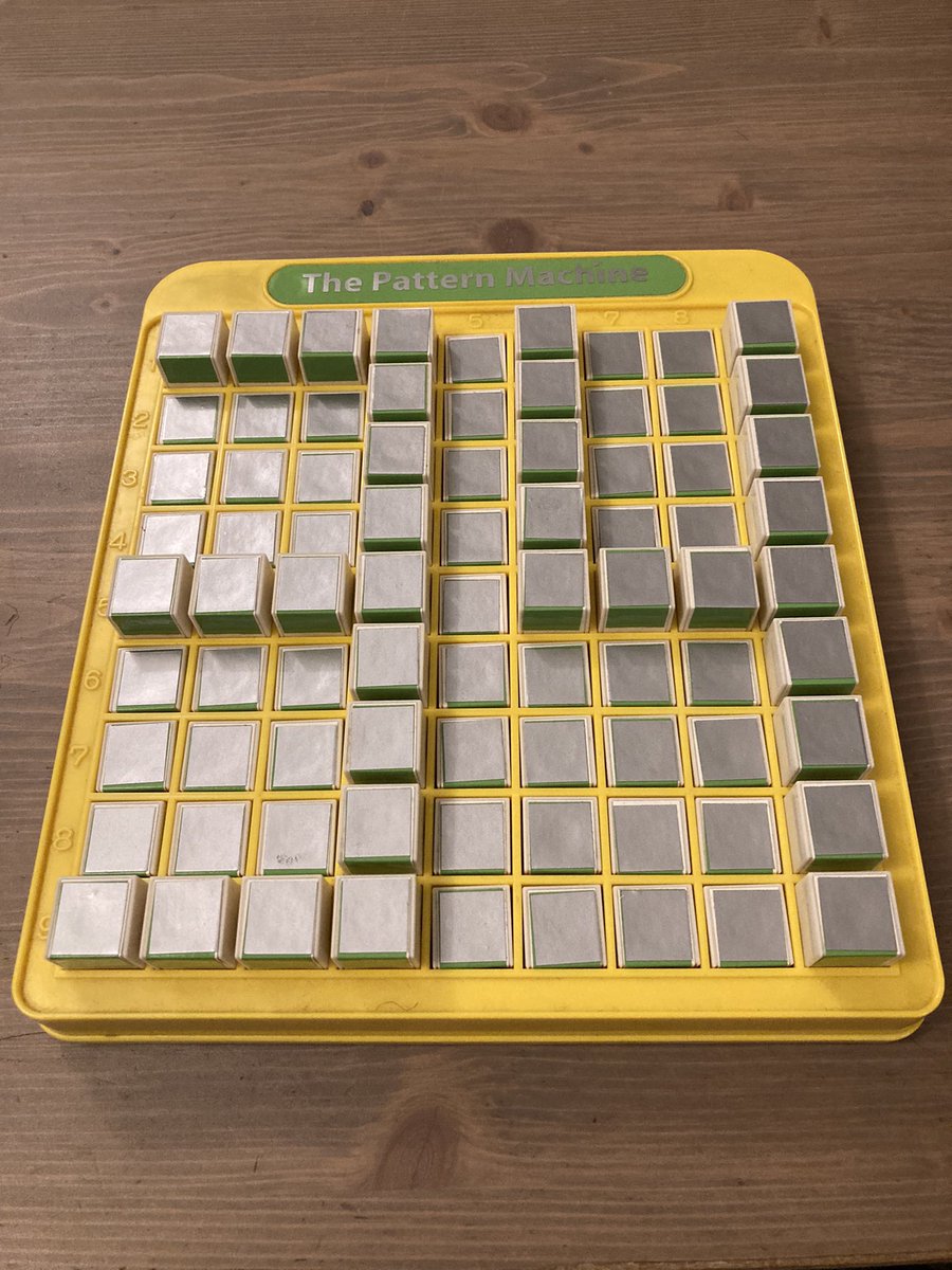 jnathanedmonds's tweet image. 1. Pretty proud of finally finding this after lots of experimenting     and 2.  Are there any other possibilities?
@Trianglemancsd #patternmachine #howmany