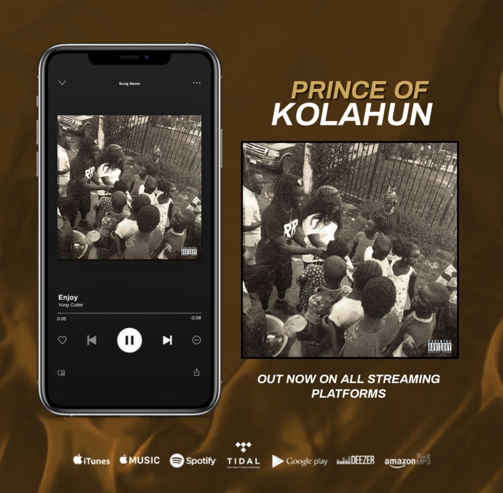 YCutterofficial's tweet image. “Prince of Kolahun” out now