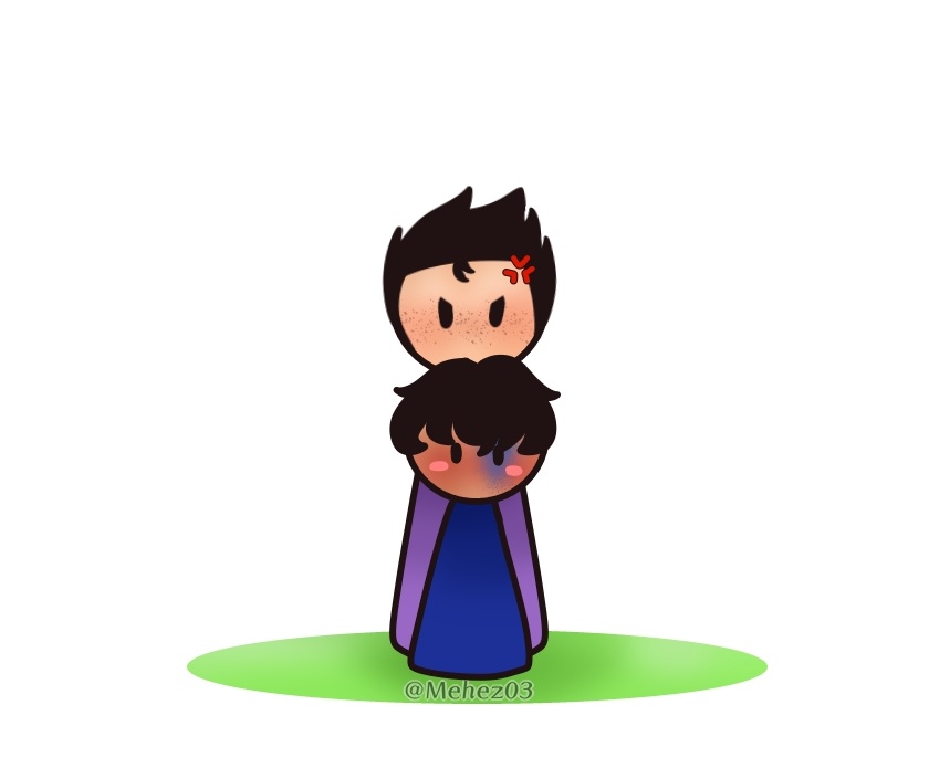 Mehez03's tweet photo. Alguien le estaba coqueteando a Alx y Veg no está feliz de escucharlo
#Vegexby https://t.co/Qhj7TQzsne