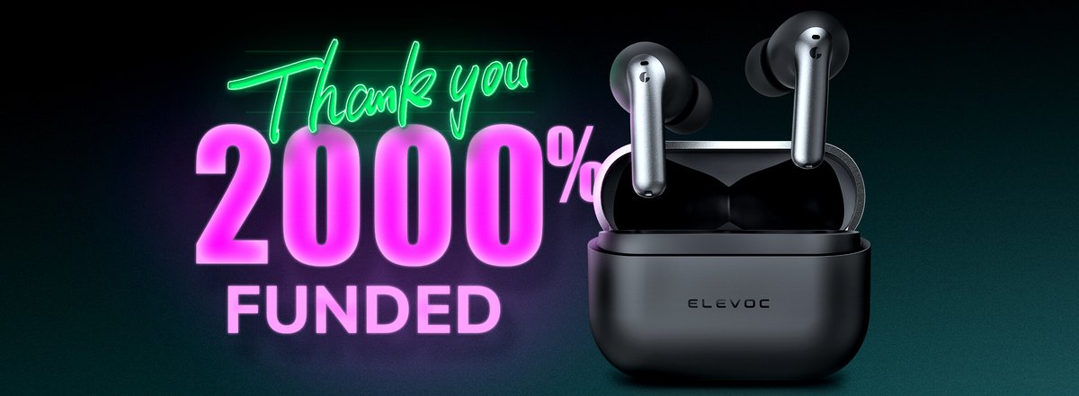 $120K raised &amp; 2000% funded! 
Thank you so much to 1,350+ backers that have supported us from day 1. The love and support just keep on growing! ❤️ 
📣Price will go up soon, back it now on Indiegogo at $59 Here (54% OFF): bit.ly/3z5Ijno