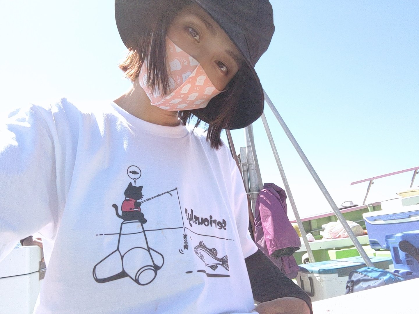 Dddk 小野瀬みらい おはうぃす今日は 年に一度行けるかもしれないという釣りで楽しみです Oka7nx Plurk