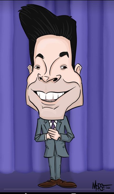Yesterday was Jimmy Fallon\s birthday, so Happy Birthday, Jimmy!  Want a caricature?  Message me! 