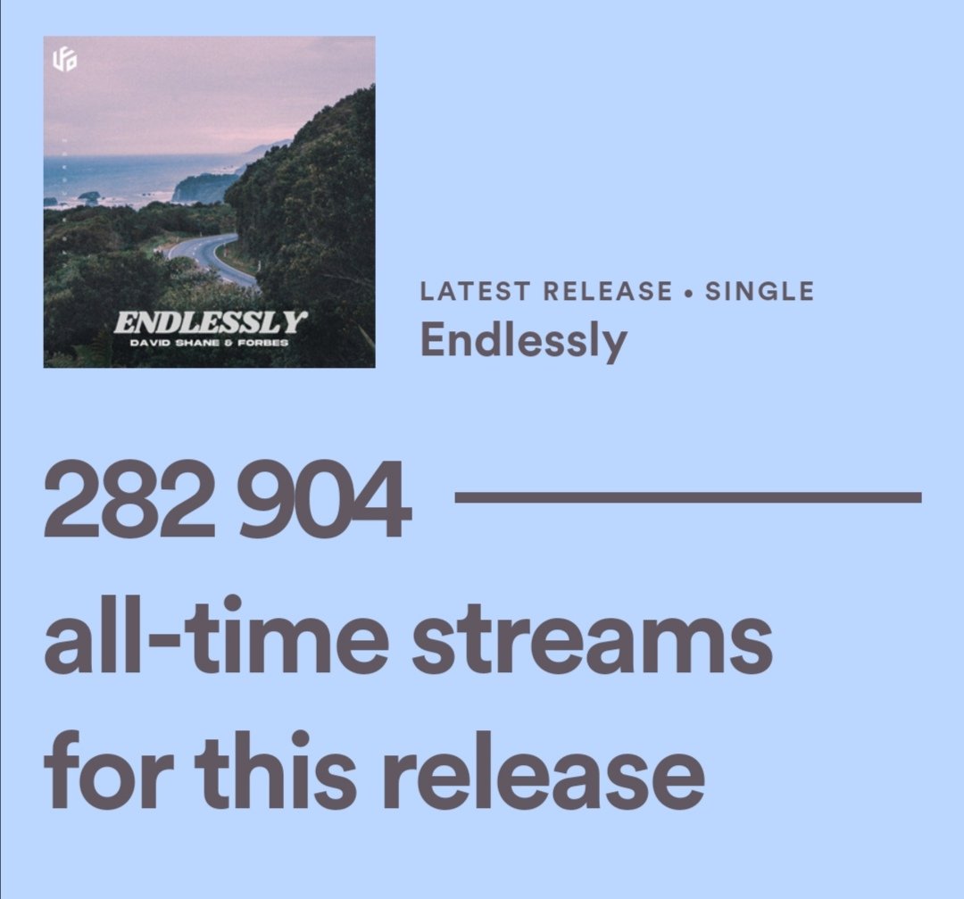 Almost 300k streams in just over 2 weeks on <a href="/spotify/">Spotify</a>! 🤯 Thank you to everyone that has supported this record. 

Listen here  open.spotify.com/track/3t8kNJ4t…