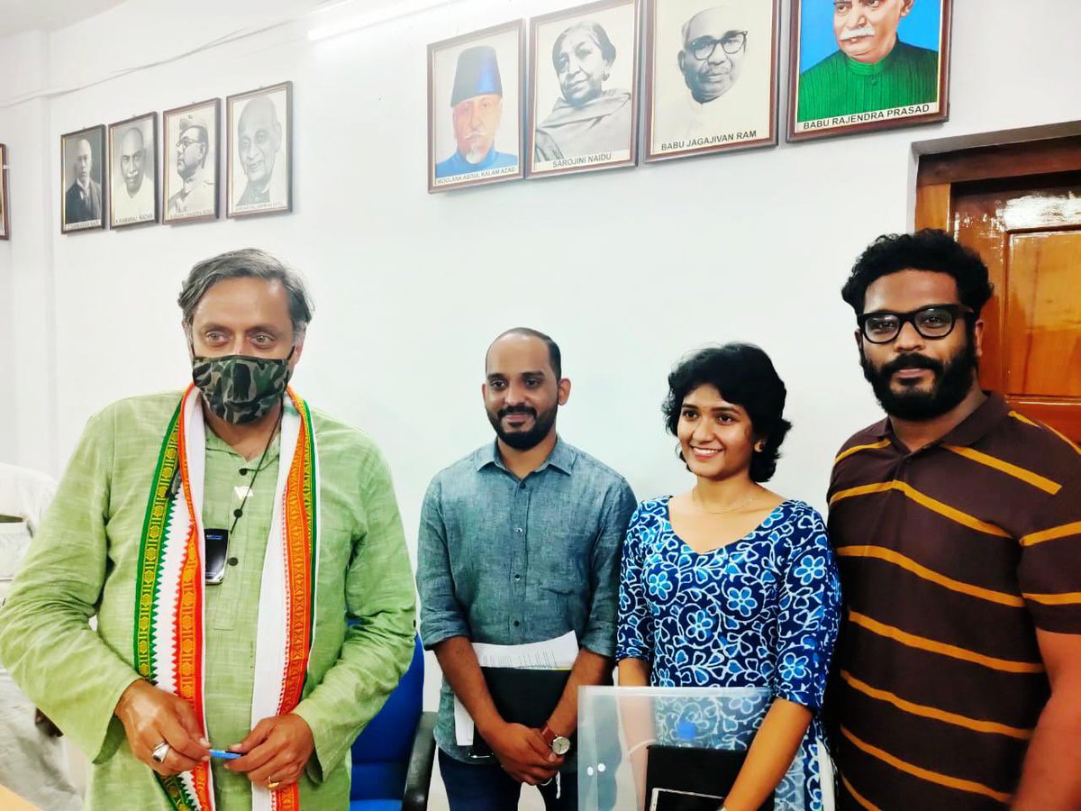 Thanking Hon. M.P. <a href="/ShashiTharoor/">Shashi Tharoor</a> for engaging with the representatives of SISA on various issues of the stranded Australian student community <a href="/barryofarrell/">Barry O'Farrell</a> <a href="/MOS_MEA/">V. Muraleedharan</a> <a href="/ScottMorrisonMP/">Not ScoMo</a> <a href="/JulianHillMP/">Julian Hill MP</a>