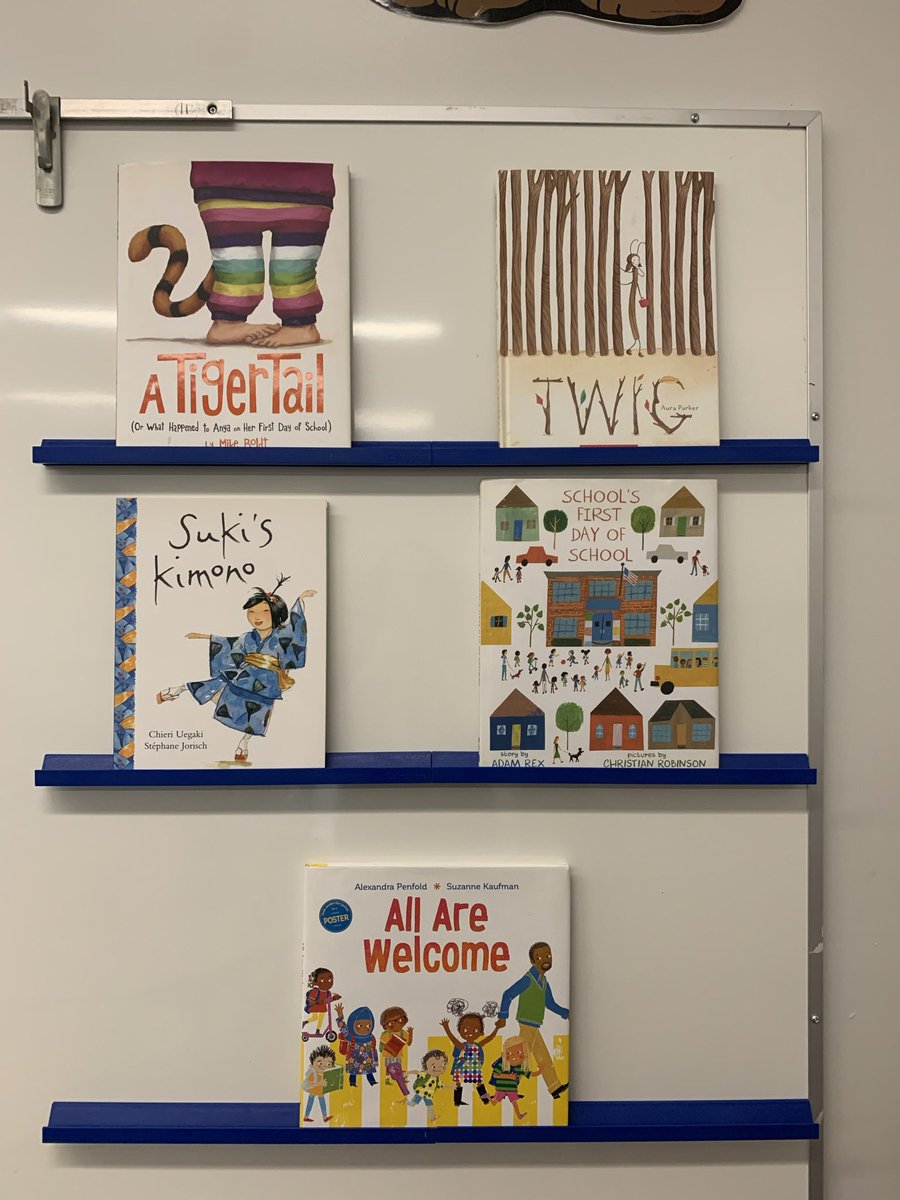ClassroomBookADay theme for 
week 1: Back to School.