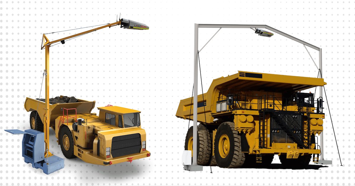 The MPS Mine Payload Scanner from Loadscan can accurately scan small underground trucks right up to the largest 400t rigid dumpers, with a certified accuracy of +/-1%. Loadscan is the only scanner manufacturer with trade certified accuracy. More bit.ly/3yQzX2Q