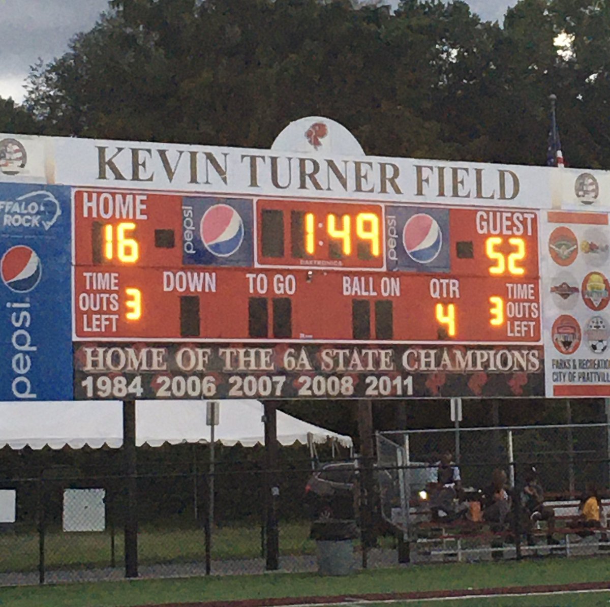 The Red Devils move to 4-0 after a win over a really good Prattville team. Offense, Defense, and Special Teams all produced scores for the Devils. Back to work in the morning. Better Every Day