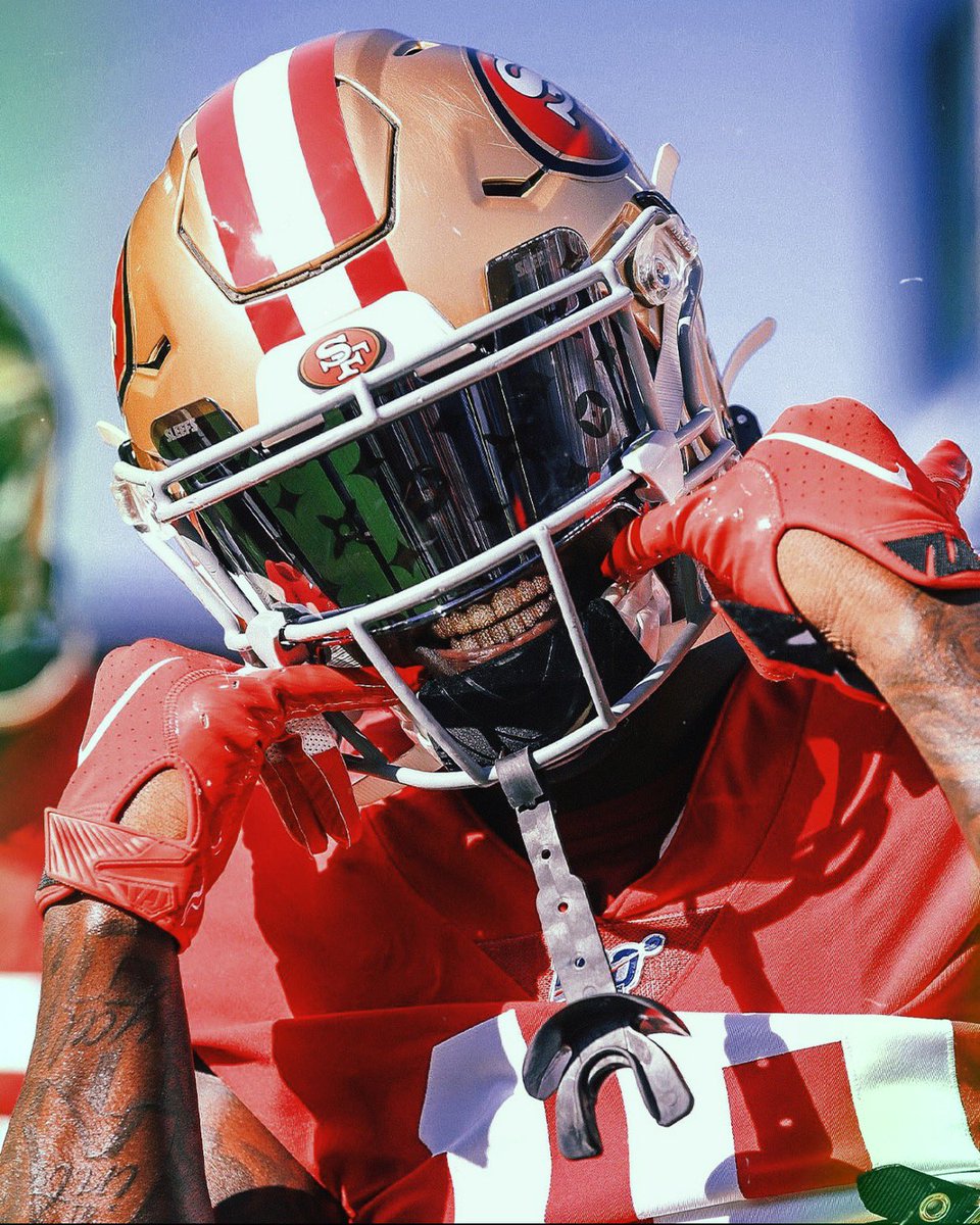 OurSf49ers's tweet photo. Deebo Samuel, officially the NFL leader in receiving yards (282) and YAC (155) after 2 weeks 🔥🔥 

#49ers || #FTTB https://t.co/AiR9USTTqm