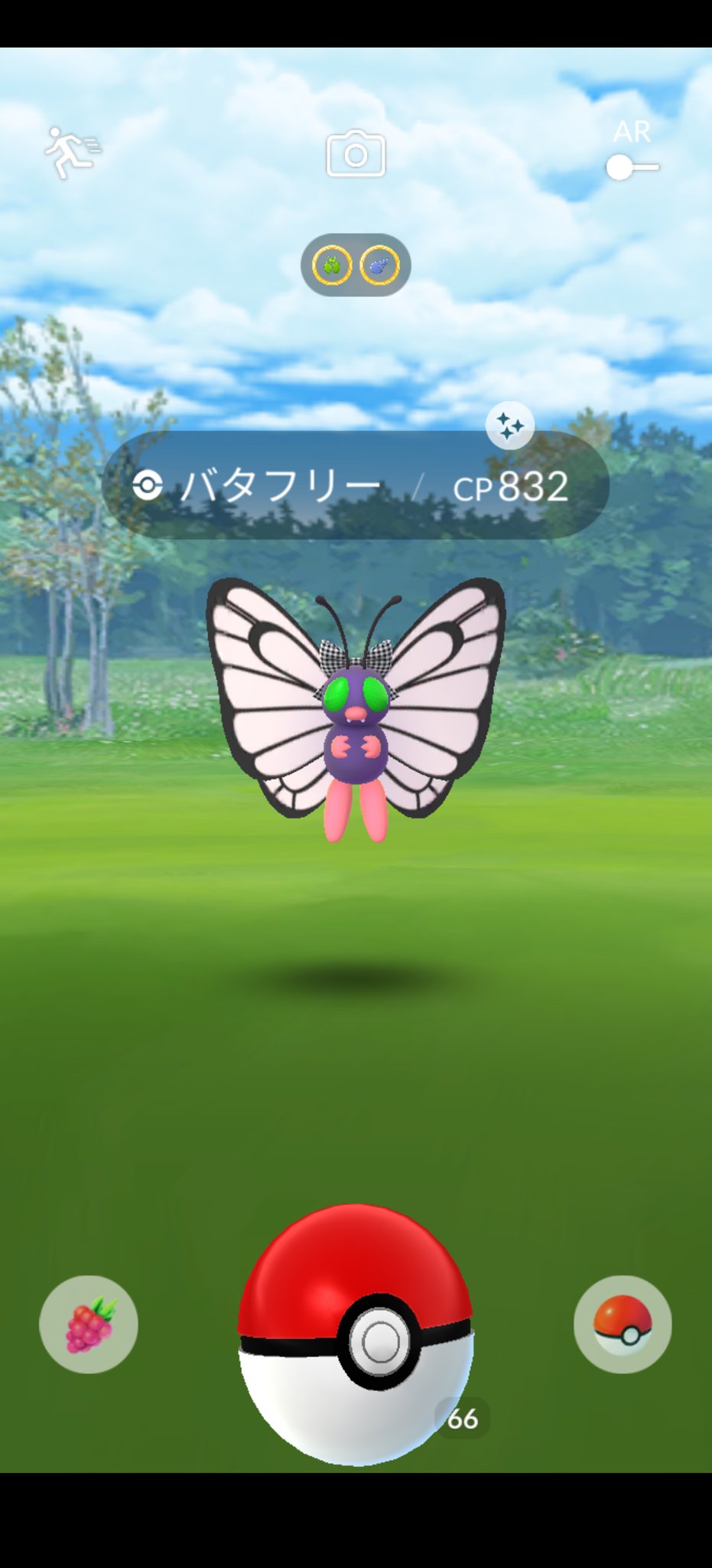 黒澤愛吏 Fine 早速色違いで沸いたー バタフリーリボン付けてる かわいー ポケモンgo ポケモンgo 色違い ファッションウィーク T Co Ewboetqg0x Twitter