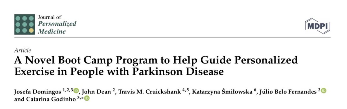 Given the variety of exercise programs available for people with Parkinson’s disease (PD), people may struggle to make decisions about what exercise to perform. Personalised exercise prescription may be key.