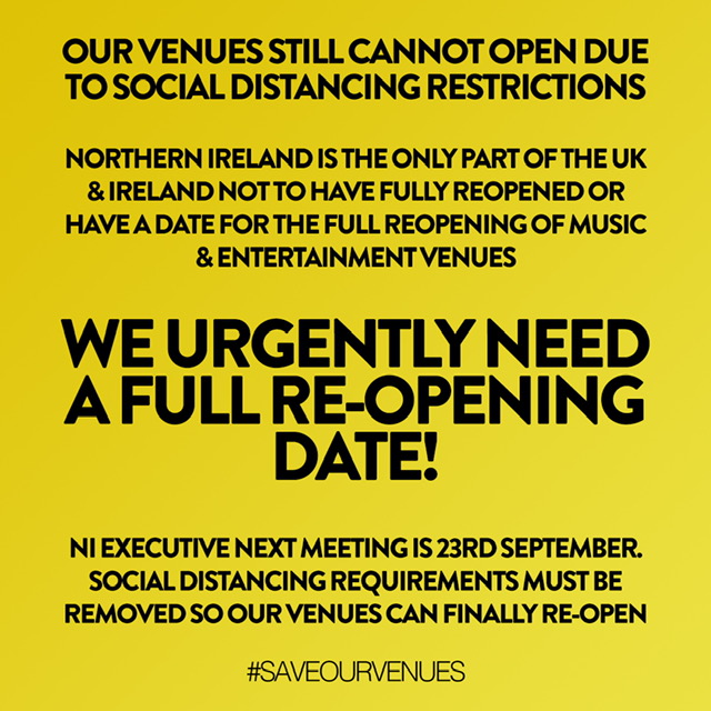 #SaveOurVenues