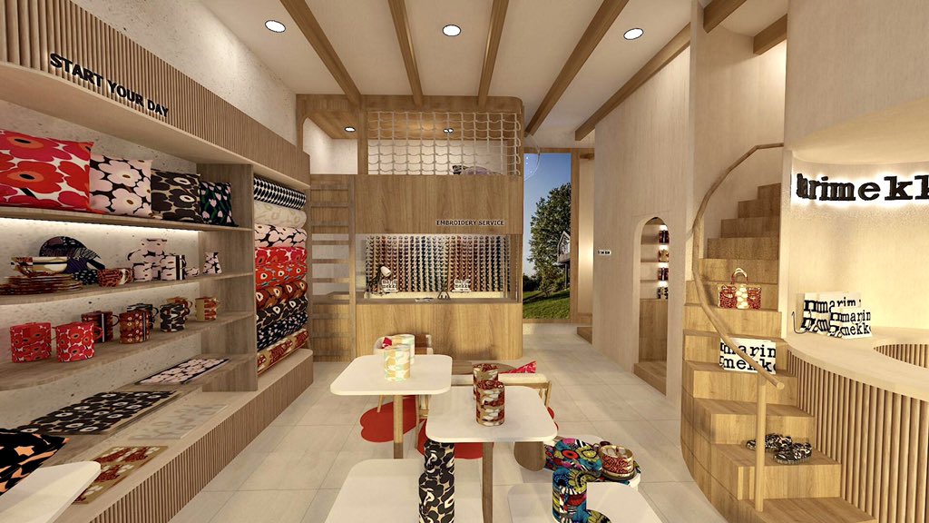 Marimekko Retail Shop.