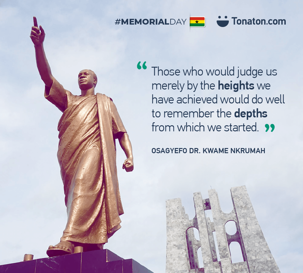 TonatonGhana's tweet photo. Today we celebrate the memory and legacy of Osagyefo Dr Kwame Nkrumah.
Happy Memorial Day
#Tonaton #KwameNkrumah #Ghana #KwameNkrumahMemorialDay https://t.co/OYdBxgRF37