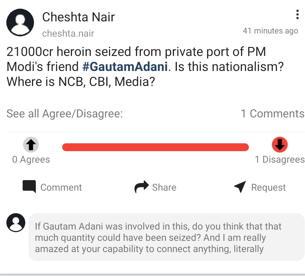 weopined's tweet photo. Join the discussion at https://t.co/mLBKiLXPCc

Get the app at https://t.co/n9QKmAKCLA

#OpinedApp #Adani # https://t.co/AxieBp8lLp
