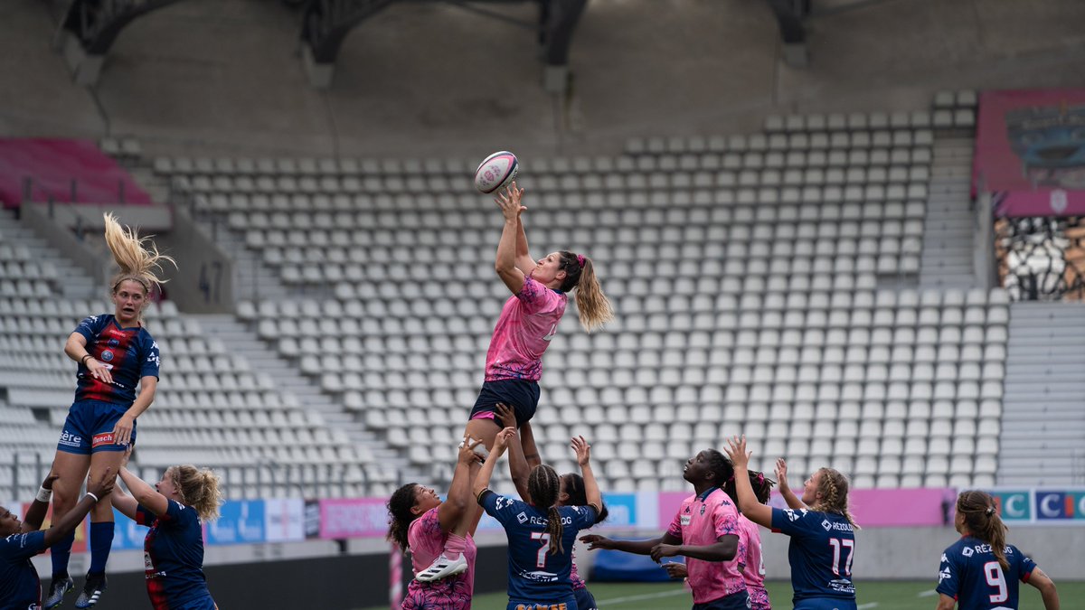 🔙👱‍♀️ Retour en images sur le premier succès des <a href="/PinkRocketsSF/">Pink Rockets</a> face à leurs homologues du <a href="/FCGrugby/">FC Grenoble Rugby #AllezFCG</a> à Jean Bouin !

📸 © BertilleProd

#MadeInSFP I #SFParis
