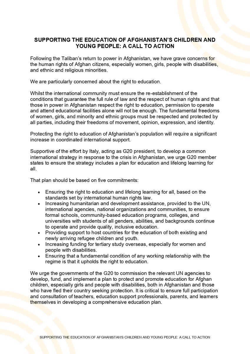 International Parliamentary Network for Education tweet media