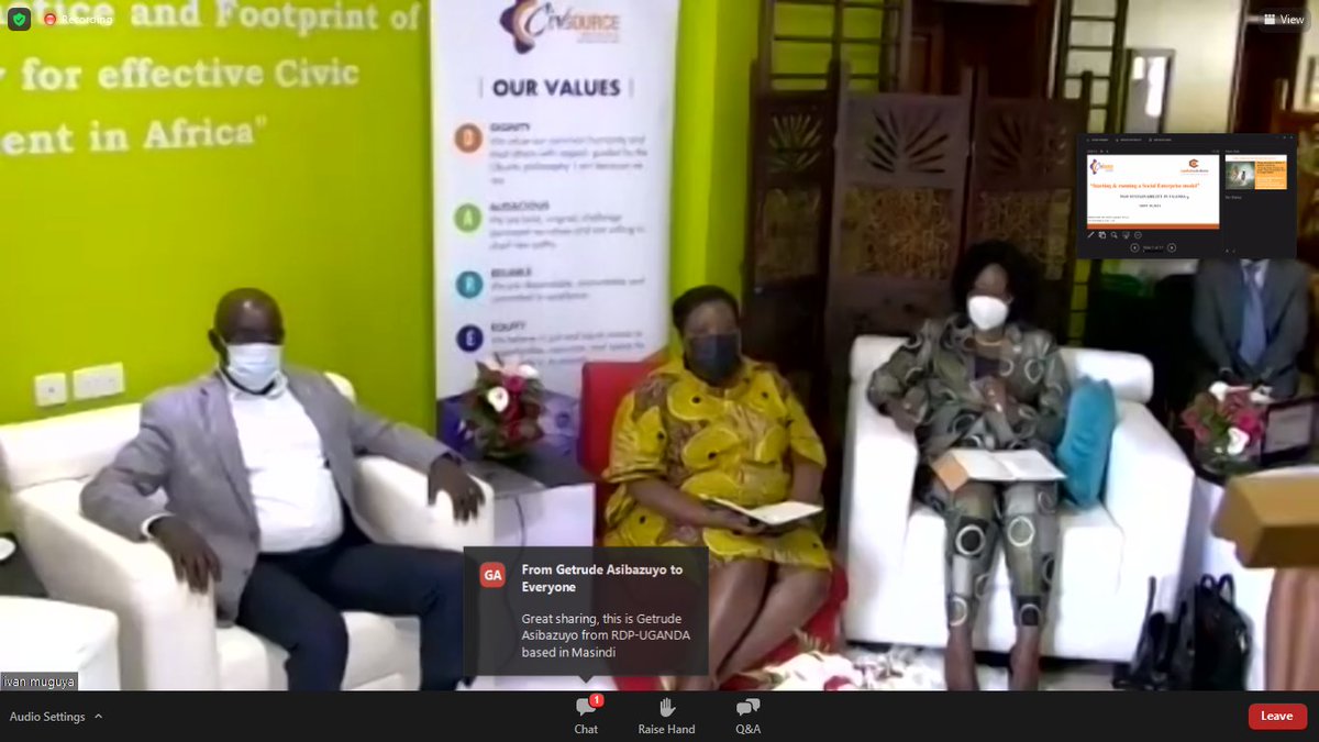 Capitalsolns's tweet image. We participated in the #CSOSustainability webinar on NGO Sustainability. @JoyTamale @CivsourceAfrica @ngoforum @asiimwe4justice @invest2impact @HDI_Uganda