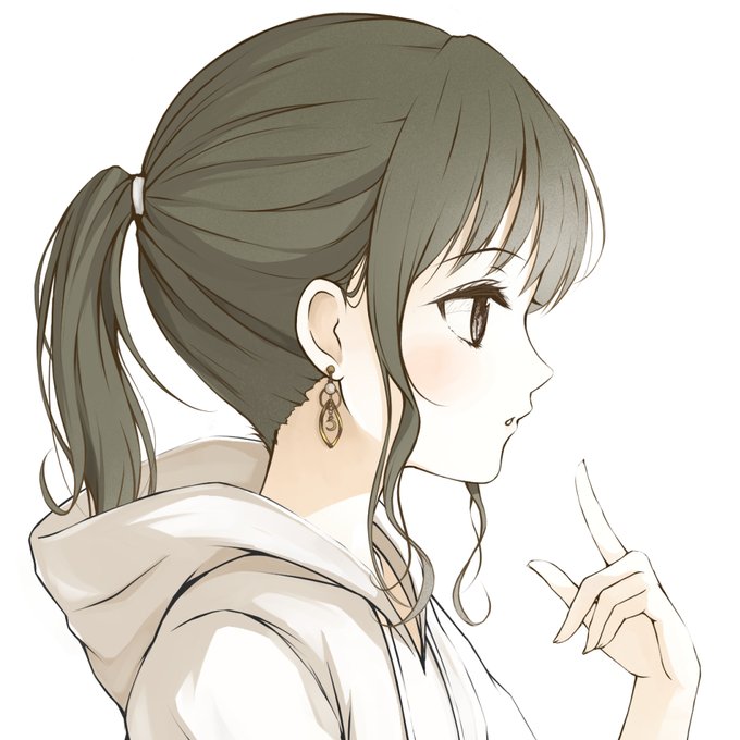 横顔のtwitterイラスト検索結果