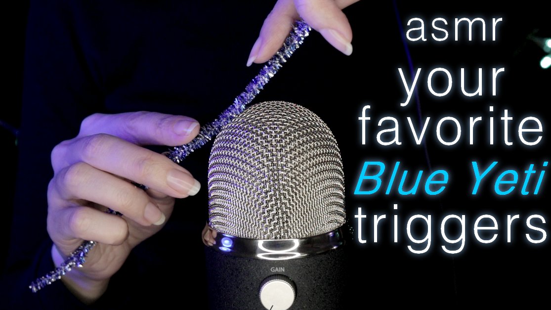 NoFancyASMR's tweet photo. My Tuesday's #asmr video will be an assortment of Blue Yeti triggers you requested a while back: mic scratching, cork scratching, cardboard rubbing and scratching, chenille wire crinkles, and textured scratching 🎙️😌💤 https://t.co/vwOAzL7teU