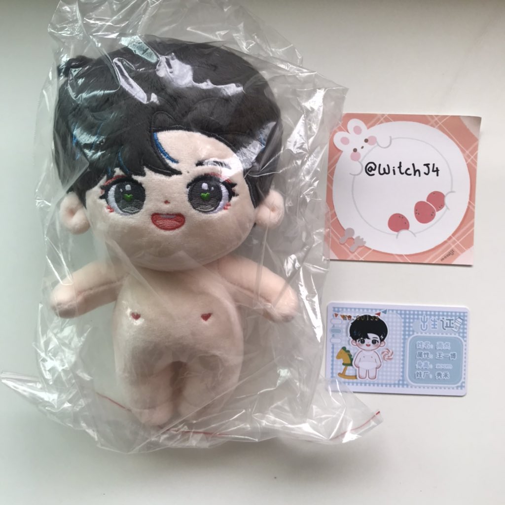 WitchJ4's tweet photo. พร้อมส่ง มือ1
ตุ๊กตาน้องเหลียงเตี้ยน 20 cm 350บาท
ตุ๊กตาน้องจิงเล่ย 20 cm 350บาท
สนใจสอบถามเพิ่มเติมได้ค่า 
#ตุ๊กตาอี้ป๋อ #ตุ๊กตาป๋อจ้าน #ตุ๊กตา20cm #ตลาดนัดอี้ป๋อ #ชุดตุ๊กตา https://t.co/988QLElDJ9