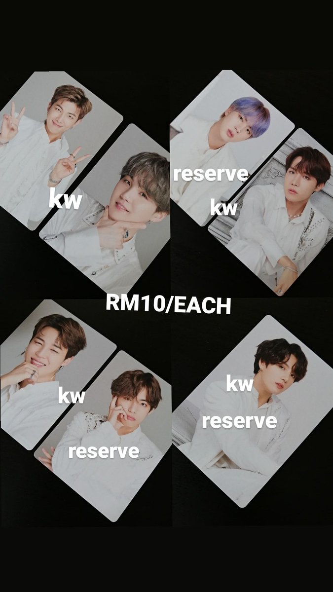 inthemoon9395's tweet photo. Jhope Lenticular pc: RM45
SUGA Magnet bookmark:RM 10 https://t.co/H0SUejd7TU