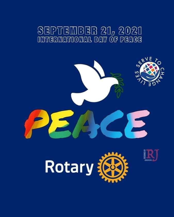 HelperUkraine's tweet image. Today is International Day of Peace! #rotary #PEACEDAY2021 congratulations!