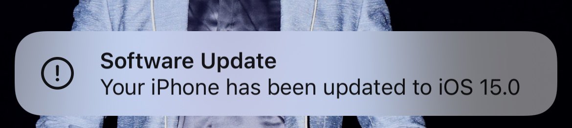 ganeshmanoj's tweet image. #iOS15 #ios15update 🥳🥳