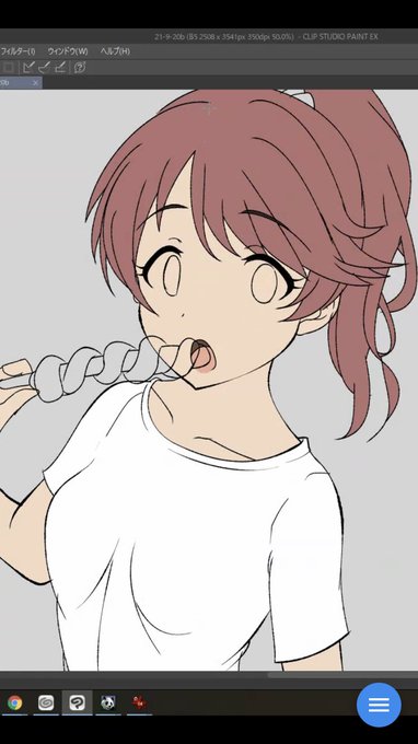 今進めてるラフ 