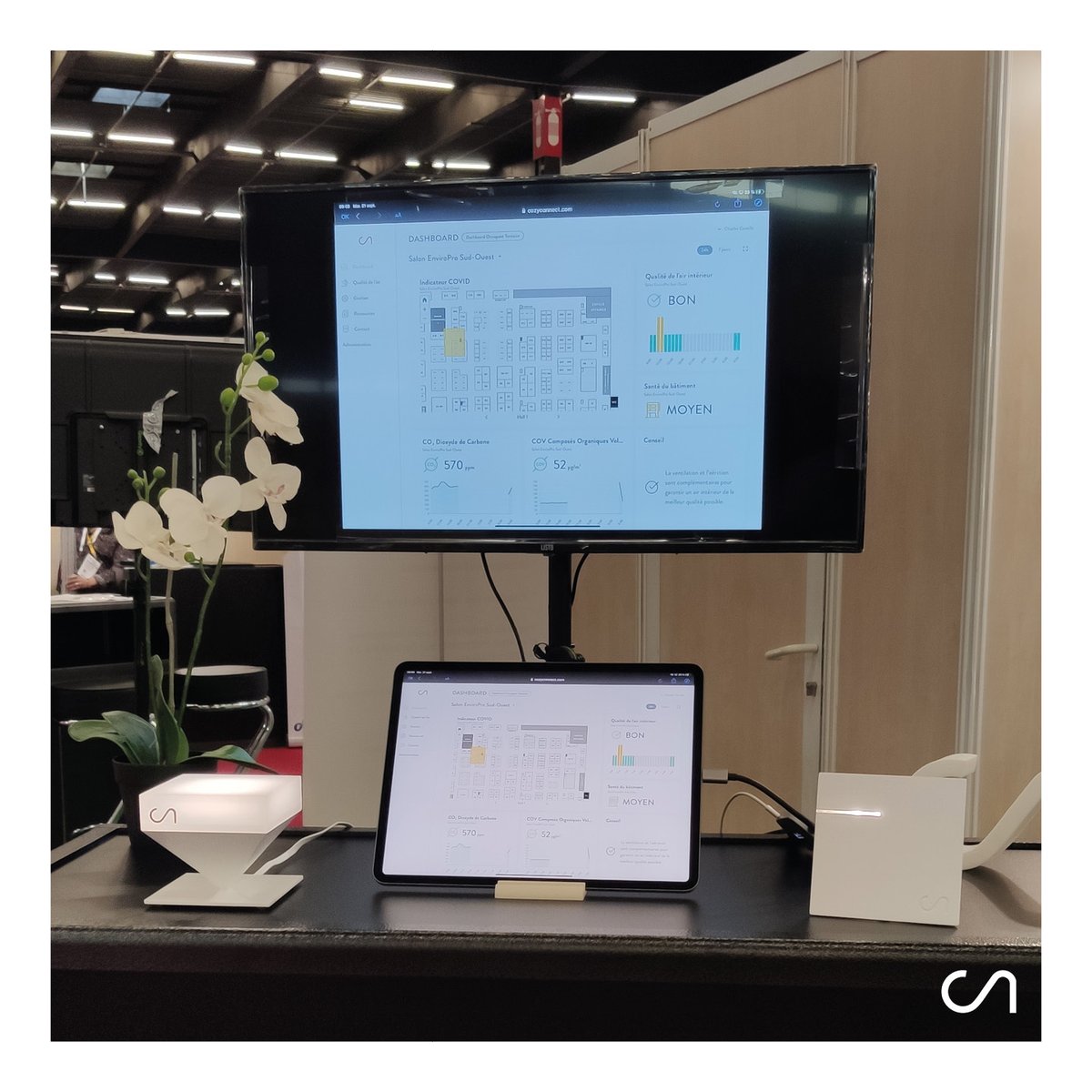 [Évènement]
Envie de découvrir les toutes nouvelles #fonctionnalités de la solution <a href="/CozyAirOfficiel/">CozyAir</a> ?
👉🏻 Retrouvez nous sur le stand B20 au #salon EnviroPro Sud Ouest
Pas de proto, pas de mock up ! Que du concret et en temps réel 💁🏻‍♂️