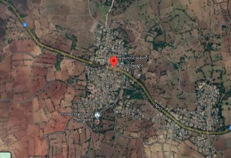 spring21MM's tweet photo. Military Terrorists Deliberately Fired heavy artillery shells into #Hlyawhpyu village,#Natogyi Tsp on the night of Sep 20—killing 4 villagers &amp; injuring 2 other villagers who were sleeping in their houses.
-News has been blackout due to internet cut-off in those areas.
#Sep21Coup https://t.co/akRG3lLZsc