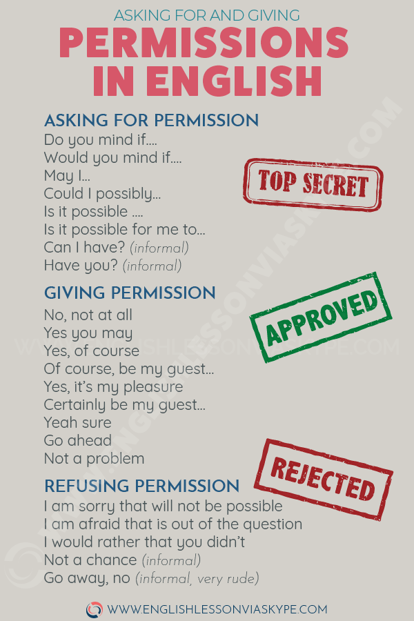 englishvskype's tweet photo. Asking for and giving permission in English. Click the link to learn useful phrases now ➡️ https://t.co/oR47aErKG9

@englishvskype
#LearnEnglish #Vocab  #englishlanguage #ingles #englishlearning #englishphrases https://t.co/8GZiHRuCnN