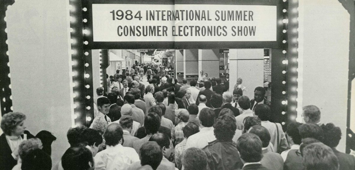 TakodanTweets's tweet image. Some screens from the 1984 International Consumer Electronics Show in Chicago #Datasoft #Atarisoft